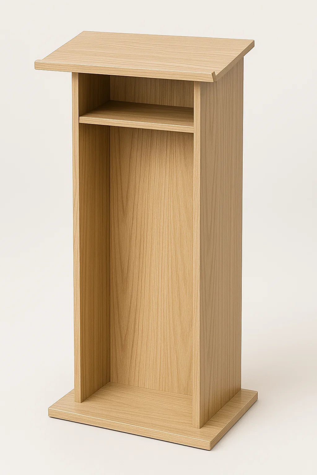 Light Woodgrain Laminate Presentation Lectern