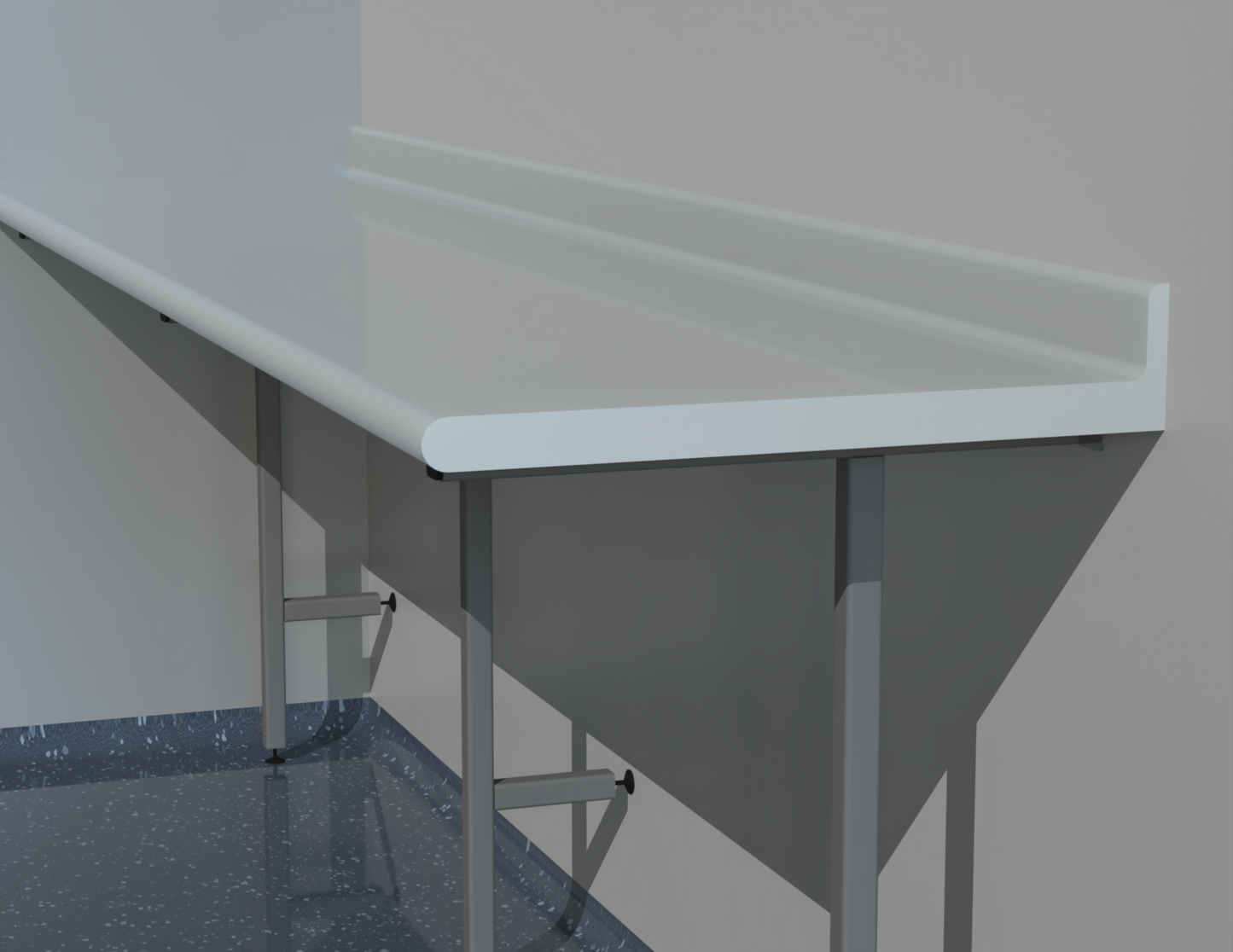 Standard Worktop with integral upstand from £380.00 Exc VAT