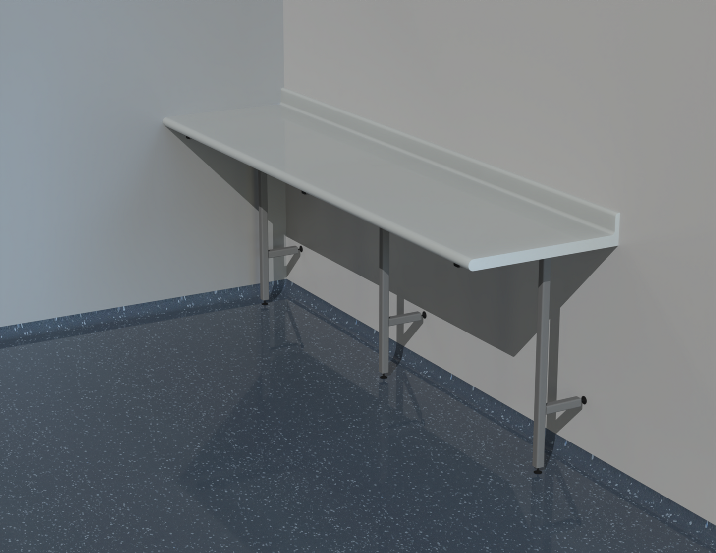 Standard Worktop with integral upstand from £380.00 Exc VAT