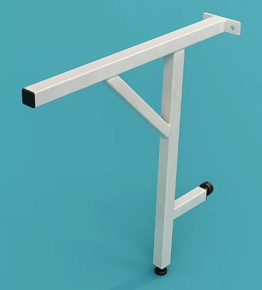 Reinforced Cantilever Desk Leg